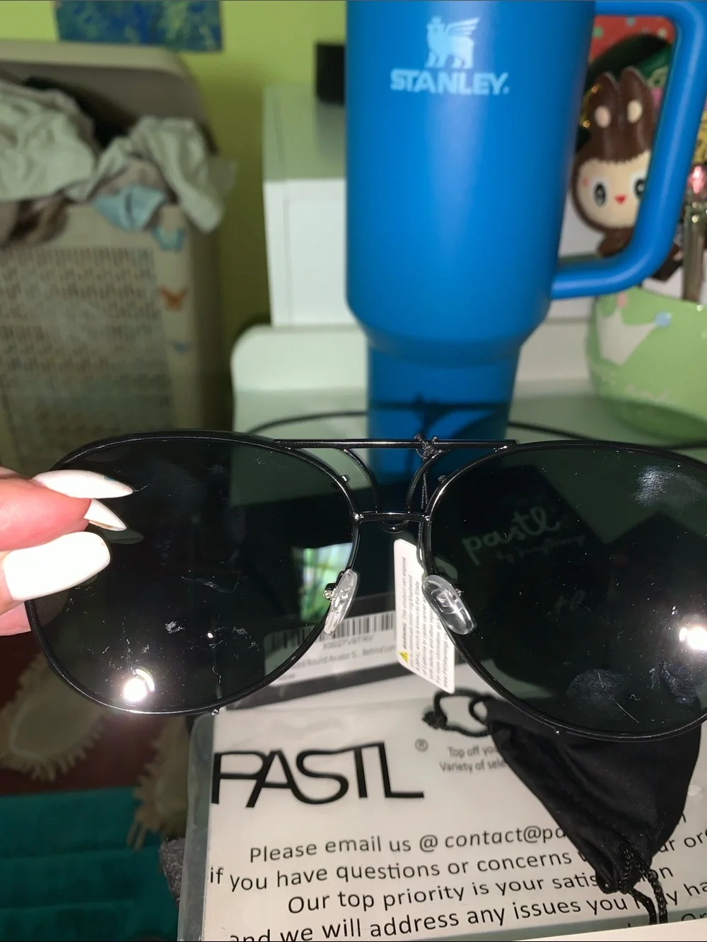 Unisex Aviator Sunglasses